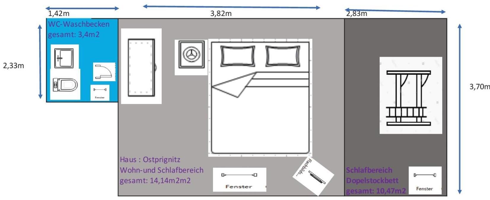 La Maison Pritzwalk - Bett & Bike Ruang foto
